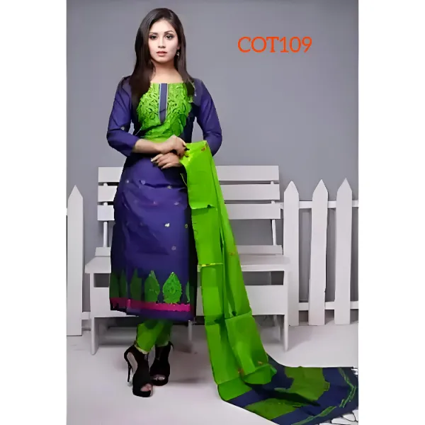 Afsan Printed Cotton Kameez Set COT109