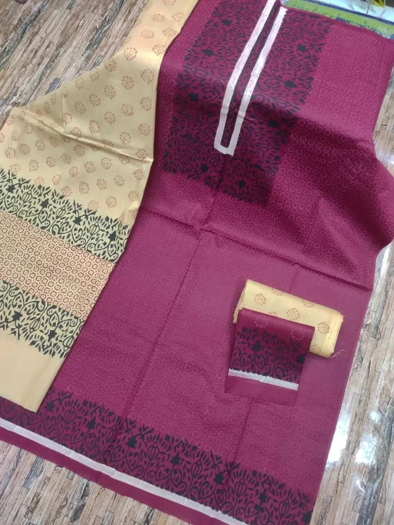Afsan Printed Cotton Kameez Set COT104