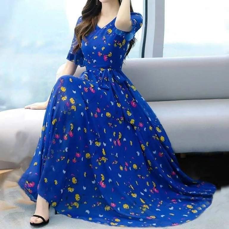 Skin Printed China Linen Kurti KUR110