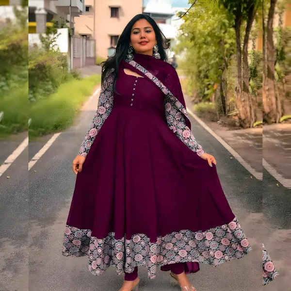 New Designed China Linen Gown GW102