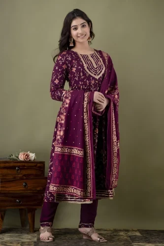 Embroidery & Printed Cut Naira Set  ( MM111 )